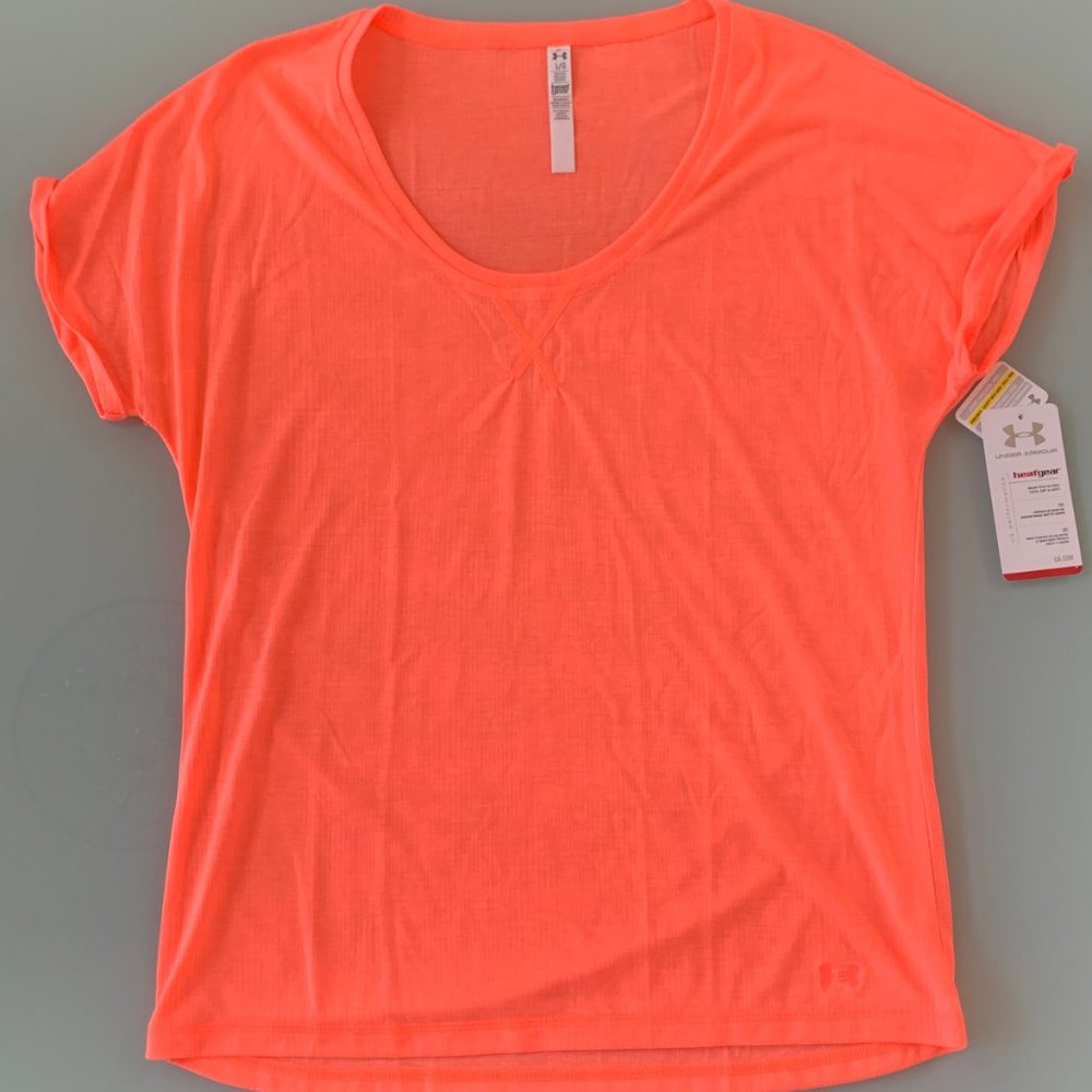 LARGE Women's Workout Athletic Sports Top Wear Bundle of 4, UA Nike & Ad… - Picture 7 of 14